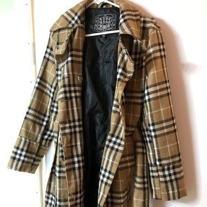 Burberry pattern coat